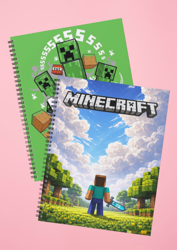Producto - Cuadernos a4 Minecraft - 1
