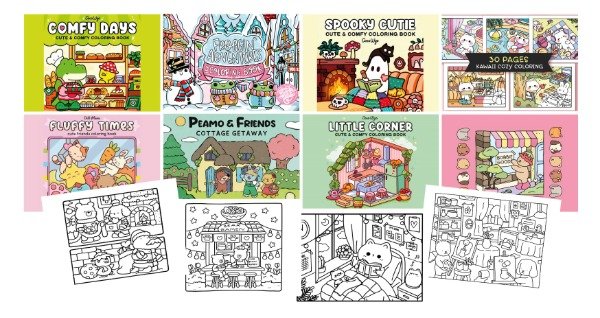 Producto - Pack x56 Libros Patterns, Boobie Goods y Cozy Friends - 1