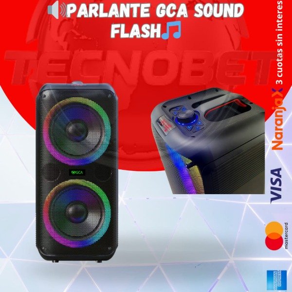 Producto - PARLANTE GCA SOUND FLASH