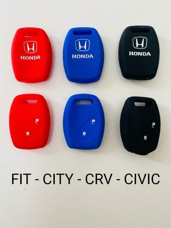 Producto - FUNDA CUBRE LLAVE HONDA FIT - CIVIC - CITY - CRV (2 BOTONES)