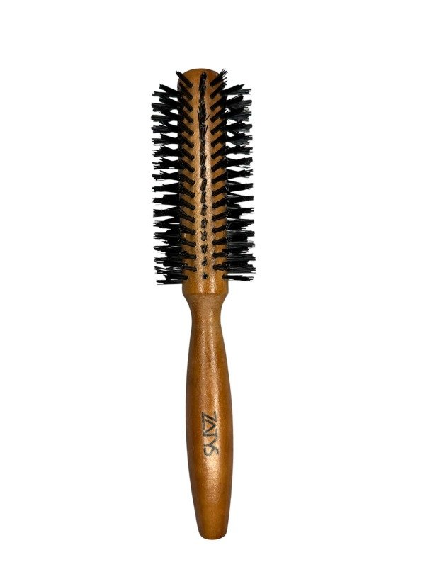 Producto - Cepillo Para Brushing Mango Madera Peluqueria Zatys
