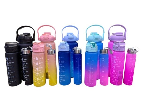 Producto - 3 En 1 Botella Deportiva Para Agua MC998