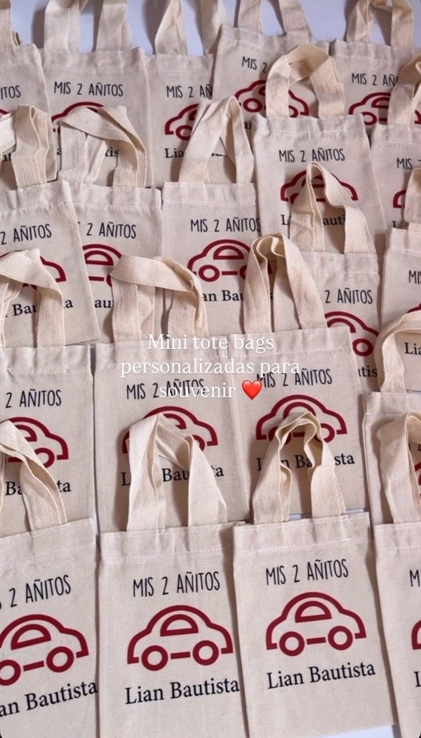 Producto - Mini tote bags personalizadas