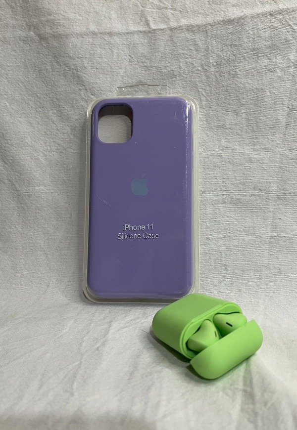 Producto - iph 16 pro silicona case lilaa