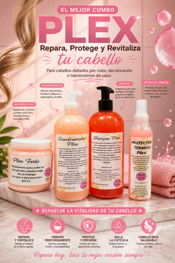 Producto - Combo 4 pasos PLEX