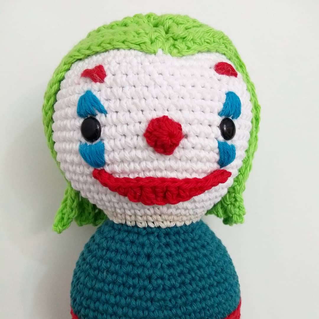 Joker - Patrón paso a paso - Universo Cora King