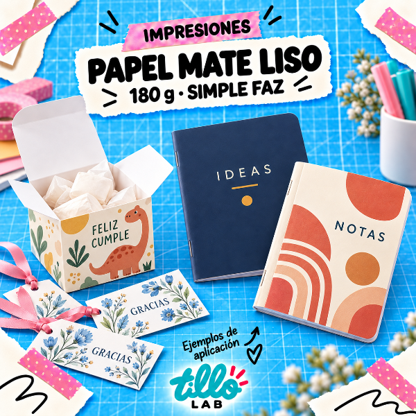 Producto - Papel mate liso  180 g Simple faz