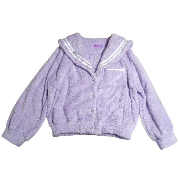Producto - Chaqueta marinera corderito lila