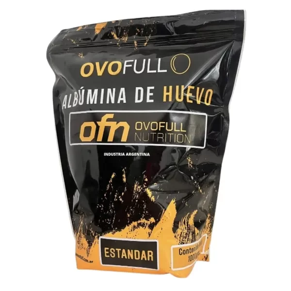 Producto - Albumina De Huevo Natural Proteína De Claras De Huevo 1 Kg Ovofull Sin agregados