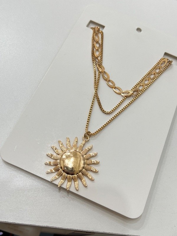 Producto - Collar triple Sol Argentina