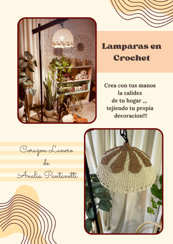 Producto - Guia para tejer Lamparas en Crochet