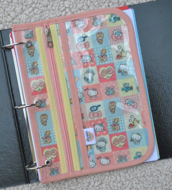 Producto - Cartuchera para Carpeta Hello Kitty Coral