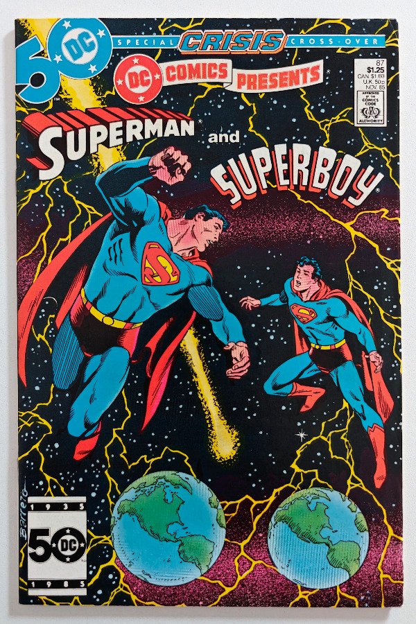 Producto - DC Comics Presents #87 (1985) - Primera aparición y origen de Superboy-Prime