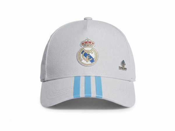 Producto - Futbol europeo Real madrid blanca 3 lineas celeste