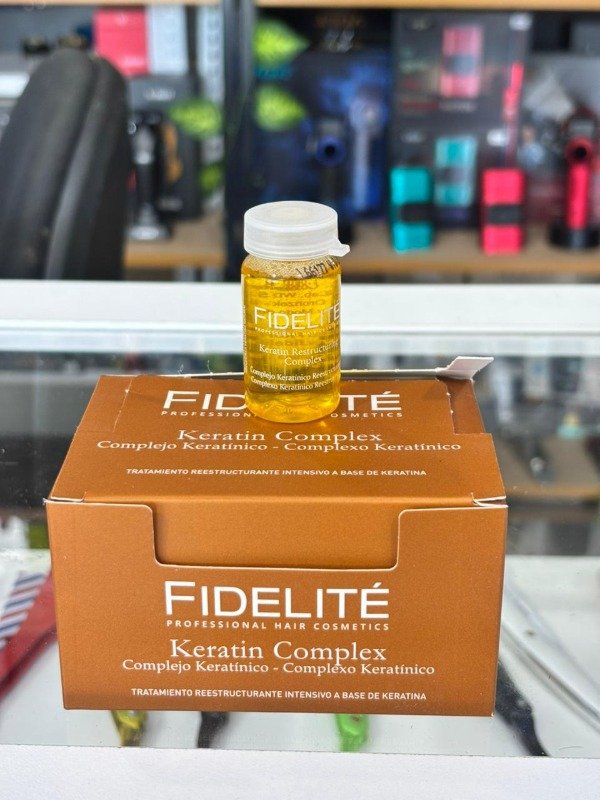 Producto - Ampolla nutrición keratin complex FIDELITE