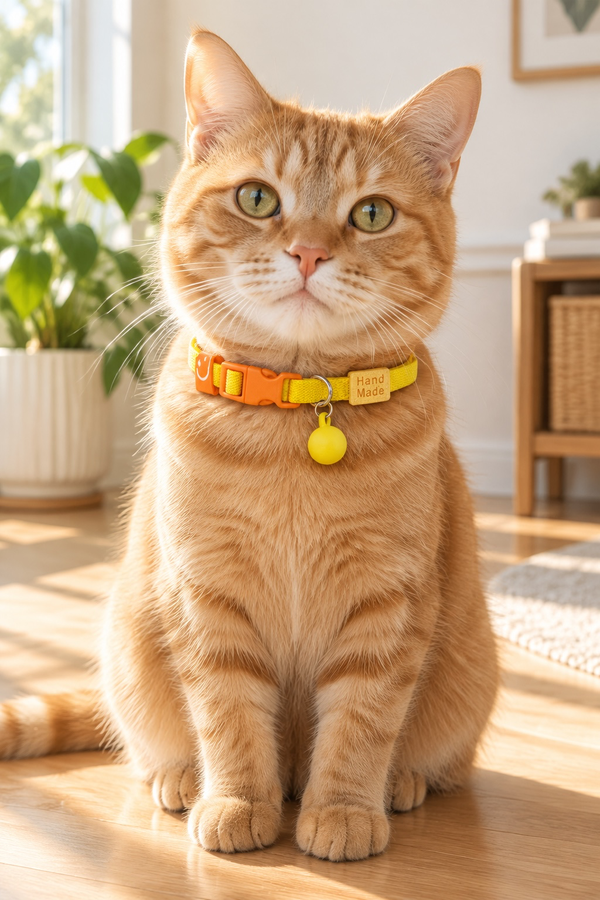 Producto - COLLAR ELÁSTICO CON PELOTITA REGULABLE HASTA 34cm - 6