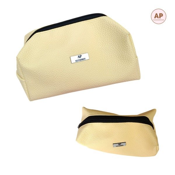 Producto - NECESER CARTU BOX CUERINA AMARILLO