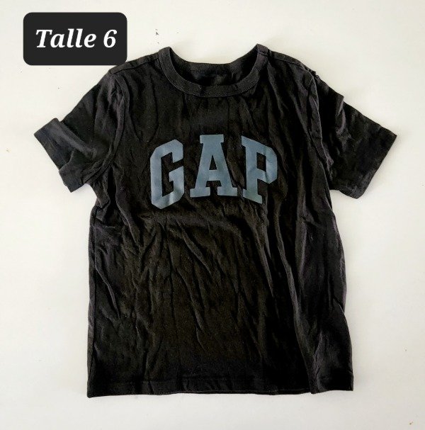 Producto - Remera manga corta gap talle 6 negra