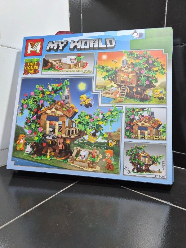 Producto - Lego my world verde superspider planta vs zombie minecraft - 1