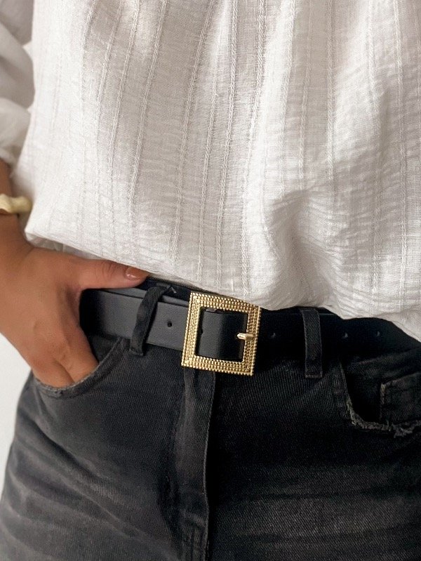 Producto - Cinto Hebilla Cuadrada