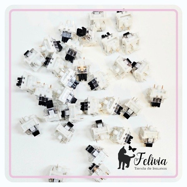 Producto - Switches clickers para llaveros 3D (negros/suave) - 0