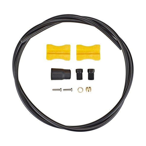 Producto - DUCTO MANGUERA DE FRENO DE DISCO SM-BH90-SS, 2000MM RECTA RECTA NEGRA E40