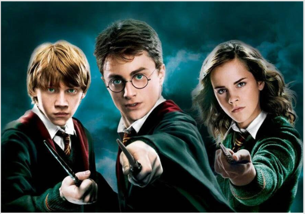 Producto - Lamina comestible rectangular Harry Potter 3