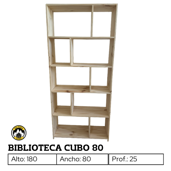 Producto - BIBLIOTECA CUBO 80 - 1