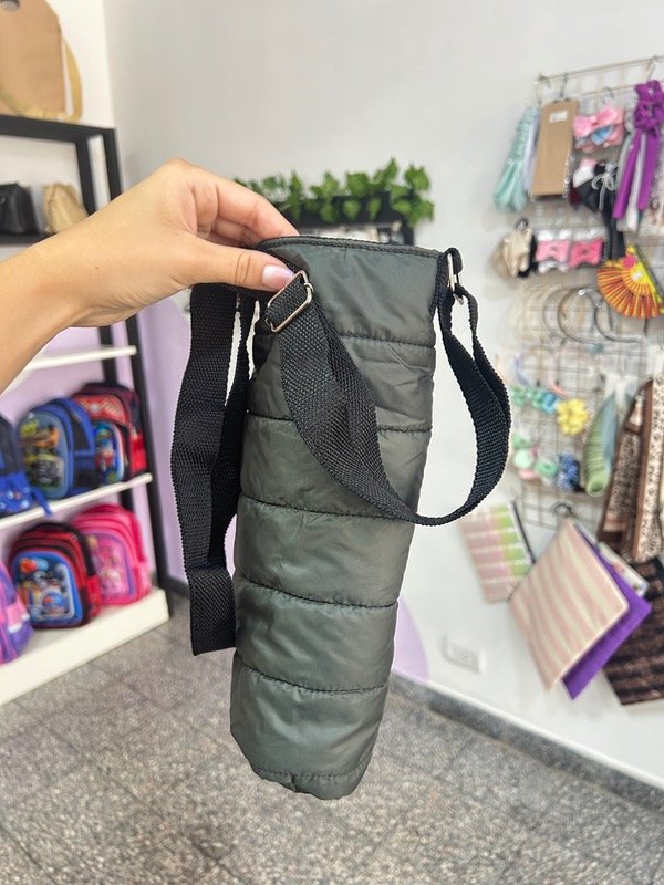 Producto - Porta termo puffer verde