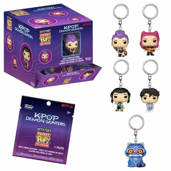 Producto - Funko Mystery Pocket Pop! Keychain K-POP Demon Hunters Llavero Sorpresa x1