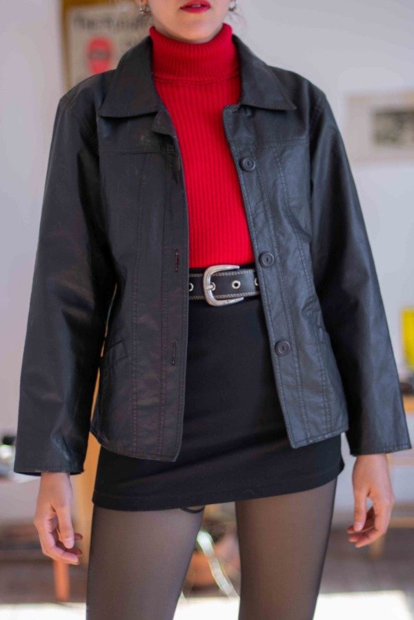 Producto - Campera Leather Nissy Talle:XS-