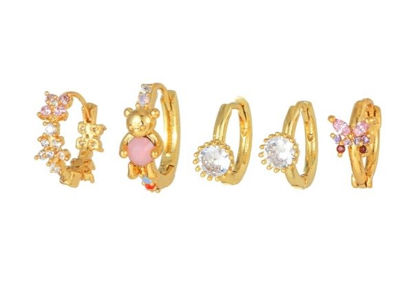Producto - Set aros TOUCHI gold