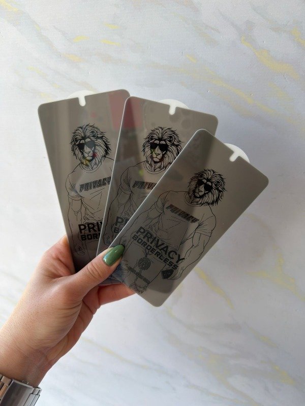 Producto - Vidrio templado 9D ANTIESPIA sin borde negro LEE HUELLA SAMSUNG S26