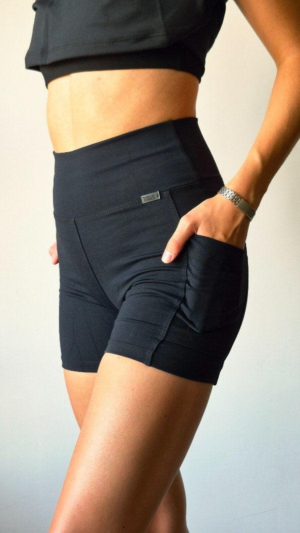 Producto - SHORT SUPPLEX Negro