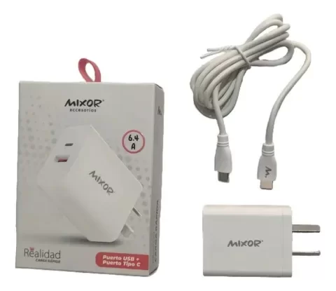 Producto - CARGADOR MIXOR  REALIDAD 2 USB  45W