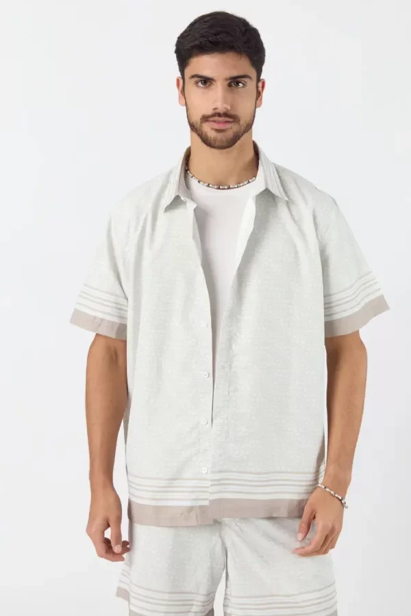 Producto - Camisa Ml Akuai Crudo Tascani