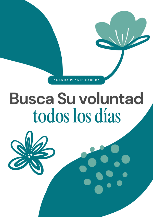 Producto - Agenda Planificadora "Busca Su Voluntad"