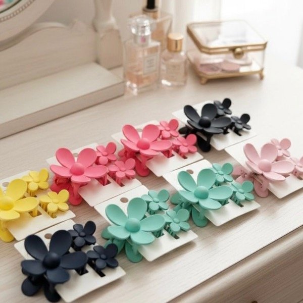 Producto - SET DE 3 BROCHE FLORAL CHIC PASTEL