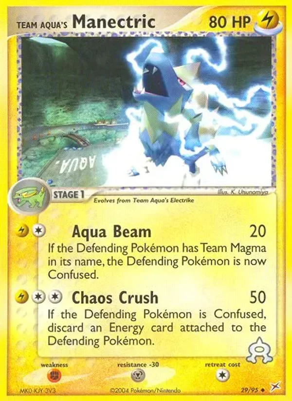 Producto - Team Aqua's Manectric (29/95) [EX: Team Magma vs Team Aqua]