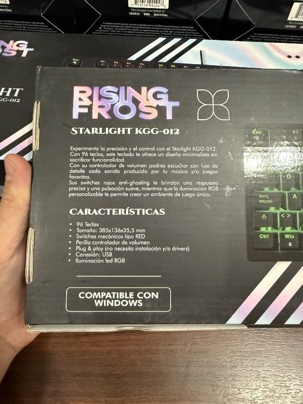 Producto - Teclado Gamer GTC Rising Frost Mecanico - 3