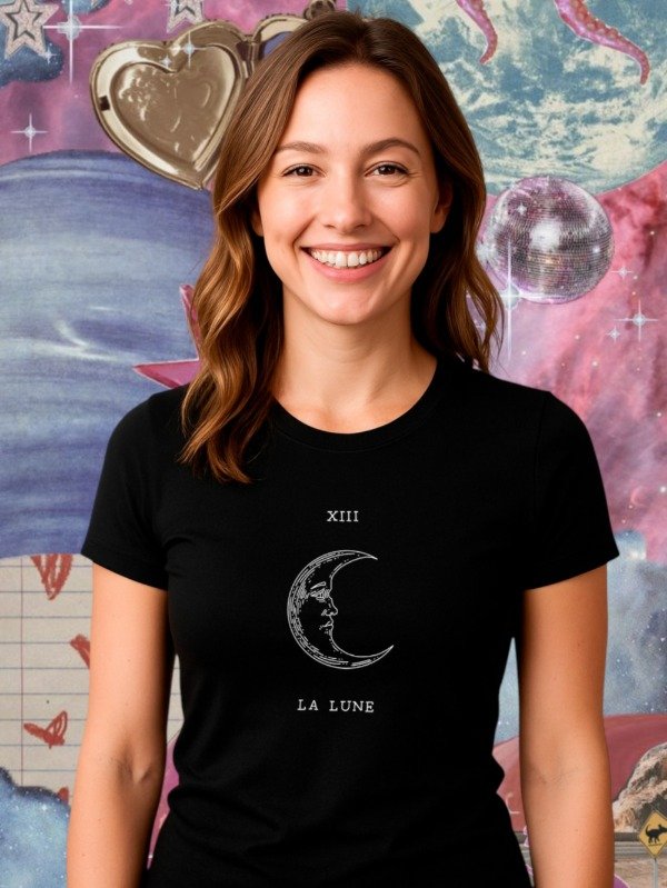 Producto - REMERA ENTALLADA ALGODON LA LUNA