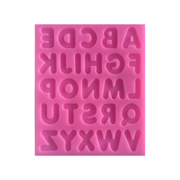Producto - Molde silicona letras