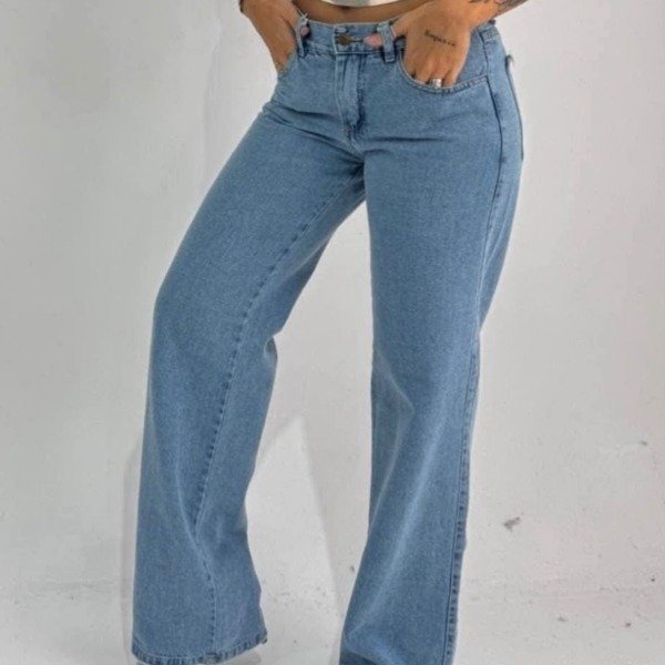 Producto - 671 - JEAN WIDE LEG ELASTIZADO