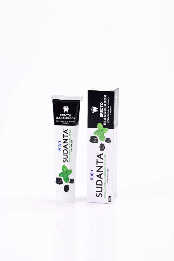 Producto - Sudanta Pasta Dental Ultra Blanqueadora Sin Flúor Vegano Sin Tacc Sri Sri Tattva