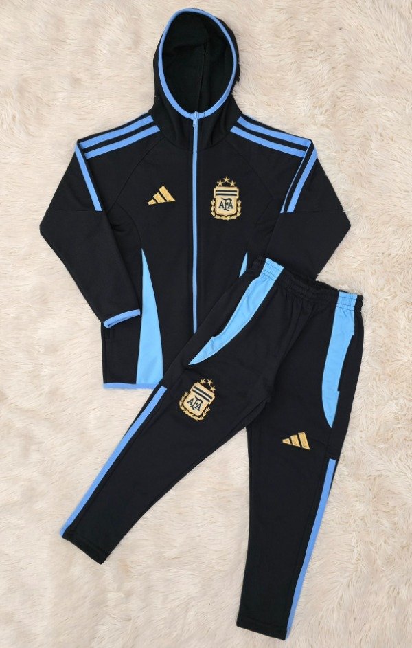 Producto - Conjunto AFA Negro con Celeste Niño