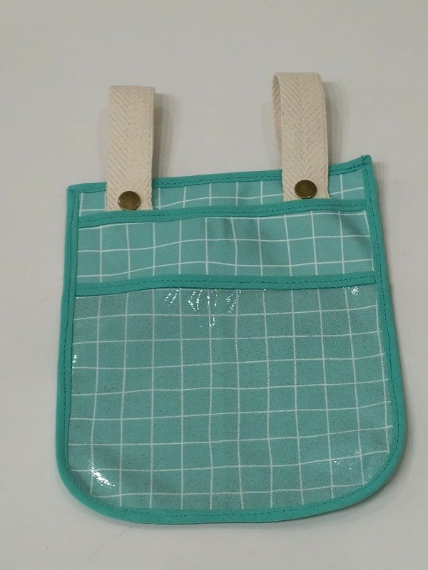 Producto - Estuche reposera - Cuadros Verde