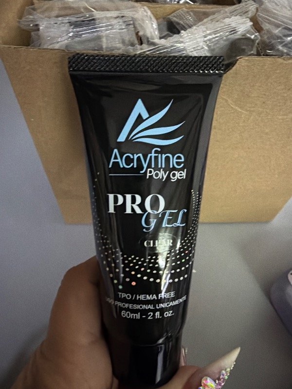 Producto - Polygel acryfine clear x60 ml