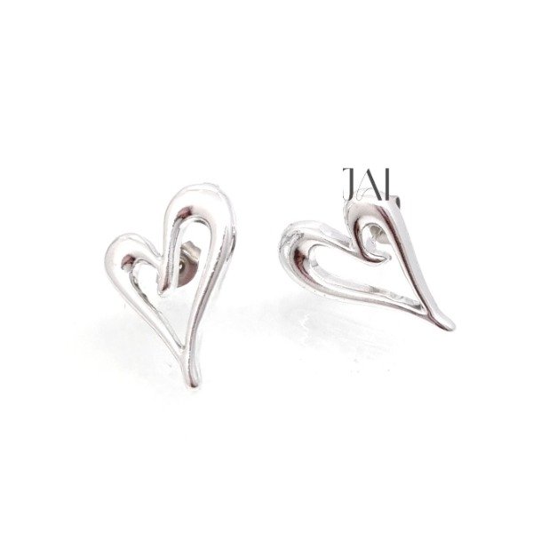 Producto - Aros pasantes corazon