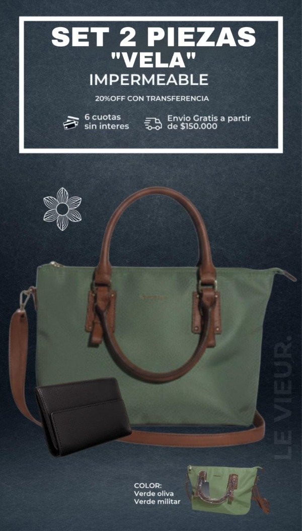 Producto - SET 2 PIEZAS "VELA"