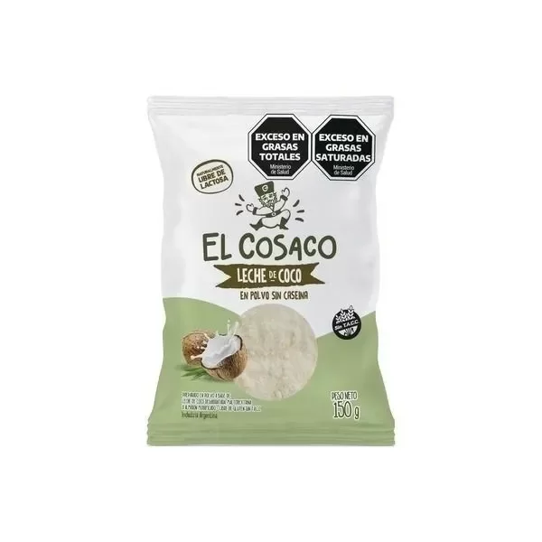 Producto - Leche De Coco EN POLVO Sin Lactosa Sin Gluten El Cosaco 150Gr